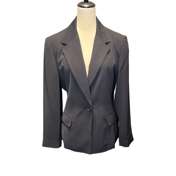 Worthington black blazer size 14 NWT - Picture 2 of 12
